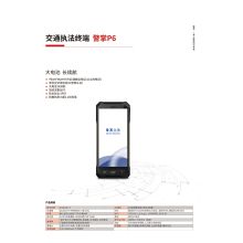 警翼 警掌P6交通执法 4G+64G 警掌移动执法终端 黑色（单位：台）