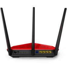 腾达（Tenda）AC18 1900M游戏路由 双千兆智能无线路由器 有线无线全千兆 5G双频 低辐射 WiFi穿墙（中国红）  (单位：台）