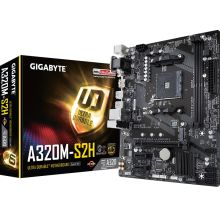 技嘉 A320M-S2H 主板 (AMD A320/Socket AM4)   (单位：片）