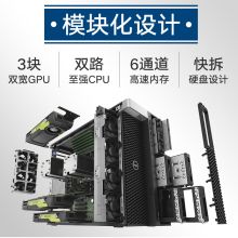 戴尔 T7920 高性能工作站（金牌6130/64G/1TSSD/2080Ti/11G/27英寸/3年保修） 黑色（单位:台）