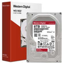 西部数据 WD80EFAX 红盘 8TB SATA6Gb/s 256M 单位：个