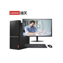 联想 扬天T4900d-01 台式电脑（i3-7100/4G/1T/Win10/23寸显示器/三年上门服务） 黑色（单位:台）