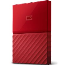 西部数据(WD) WDBYNN0010BRD 1TB USB3.0 移动硬盘 红色 (单位:个)