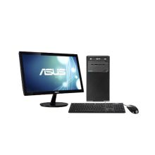 华硕 D320MT-G45B00008 台式电脑（21.5"显示器/G4560/4G/1T+128SSD） 黑色（单位：台）