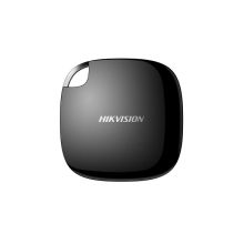 海康威视 T100 68mm*68mm*11.2mm 移动固态硬盘（方形/钢琴黑/960G） 黑色（单位：个）