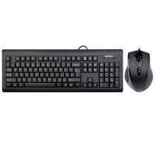 双飞燕(A4TECH) KB-N9000 键盘PS/2接口+鼠标USB接口 有线键鼠套装(计价单位：套)黑色