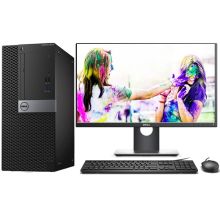 戴尔 OptiPlex 3060 台式计算机 I5-8500/4GB/1TB/DVDRW/E2417H 23.8寸/DOS/3年 黑 （单位：台）
