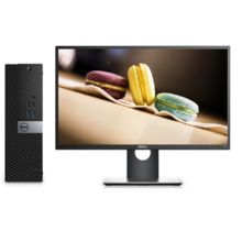 戴尔 OptiPlex 3050 台式计算机 I5-7500/4GB/1TB/DVDRW/E2216H 21.5寸/DOS/3年/小机箱 黑 （单位：台）