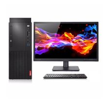 联想/lenovo 启天M428 I5-9500/4G/1T/无光驱/集显/Win10H 台式整机 19.5WLED/15L机箱 黑色