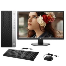 惠普（HP）ProDesk 600 G4 PCI MT 台式电脑 /I7-8700/4G/1T/集显/超薄DVDRW/DOS/23.8寸/原厂三年上门保修服务 （单位：台）