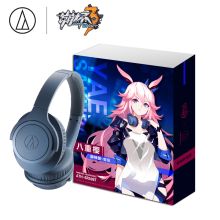 铁三角/Audio-technica SR30BT 便携头戴式 耳机 无线蓝牙YC 蓝色
