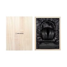 铁三角/Audio-technica ATH-AWKT/f 黑檀木头戴式  耳机 HIFI木碗YC 黑檀木