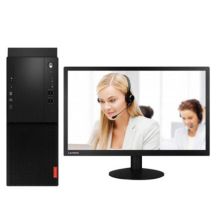 联想 启天M410-D027 i5-6500/4G/1T/1G/RAMBO/WIN7/23.8寸显示器/3年保修 台式电脑