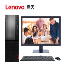联想 启天B415 ( G4560 4G 1T+128G DVD 19.5英寸）台式电脑 黑色(单位：台）