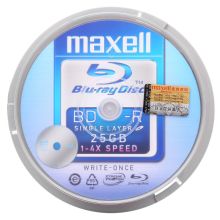 麦克赛尔 BD-R (10P) 刻录盘 单位：桶