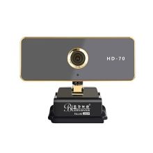 蓝色妖姬 BLUELOVER HD-70 电脑1080P高清摄像头 USB数字麦克风 免驱