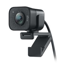 罗技 LOGITECH StreamCam直播摄像头 AI智能面部追踪 全高清1080p 可垂直拍摄 Type C接口 黑色
