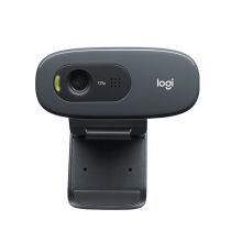罗技 LOGITECH C270 高清网络摄像头 视频通话 带麦克风