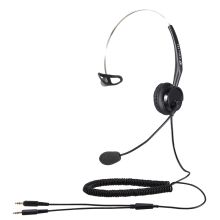 科特尔 CALLTEL T400 头戴式话务耳机 3.5mm双插头(适用双插孔电脑)