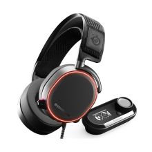 赛睿 STEELSERIES ARCTIS 寒冰PRO+GAMEDAC 头戴式有线游戏耳机 降噪耳麦 高解码保真 黑色