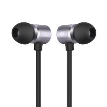 纽曼 NEWMINE MX660 金属立体重低音入耳式耳机 扁平线带线控 铁灰色