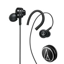 铁三角 AUDIO-TECHNICA COR150 入耳式耳挂运动音乐耳机 轻巧机身 黑色