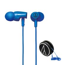 铁三角 AUDIO-TECHNICA CLR100 入耳式运动有线耳机 蓝色