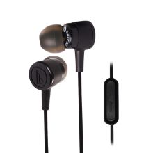 铁三角 AUDIO-TECHNICA CKL220IS 入耳式立体声音乐耳机 黑色