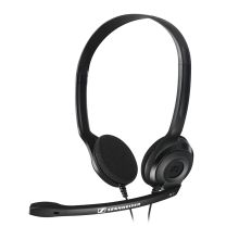 森海塞尔 SENNHEISER PC3CHAT 头戴式轻便舒适通话耳机 黑色