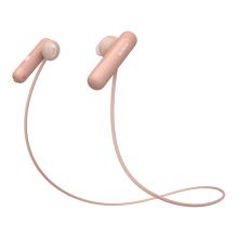 索尼 SONY WI-SP500 无线蓝牙运动耳机 IPX4防泼溅 免提通话 粉红色
