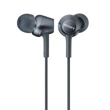 索尼 SONY MDR-EX255AP 入耳式立体声通话耳机 黑色