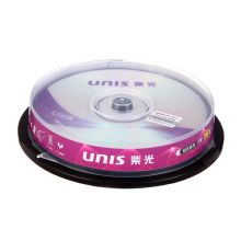 紫光 UNIS DVD-R 刻录光盘 钻石系列 16速 4.7GB 桶装10片