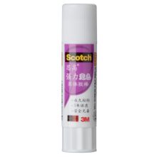 3M 胶棒 固体胶/固体胶棒/固体胶水 思高 PVP 胶棒紫色变色 办公用品 4支装 6108