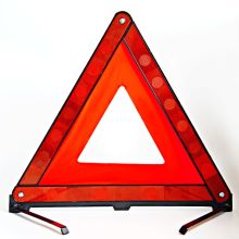 智汇 43x39cm 反光汽车警示三角架  红色(单位：个）