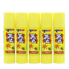 斯图 8g 南韩固体胶棒 86*17mm 5支/盒 白色 单位：盒