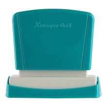 旗牌 Q14 定制DIY刻章印章盖长方印面 14*60mm 单位：枚 蓝