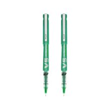 百乐 BXC-V5 直液式走珠笔中性水笔 0.5mm 2支/袋 绿色 （单位：袋）
