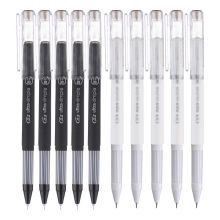 晨光 AGPB6705 速干全针管中空护套签字笔 0.5mm 10支/盒 黑色 （单位：盒）
