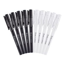 晨光 AGPB8801 空气护套子弹头签字笔 0.5mm 10支/盒 黑色 （单位：盒）