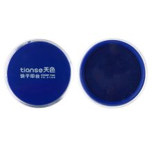 天色 TS-3100 速干印台圆形 φ80mm 蓝色 （单位：个）