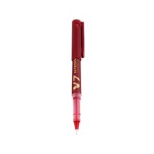 百乐（PILOT） BXC-V7 0.7mm 可换墨胆直液式签字笔 单支装 红 （单位：支)
