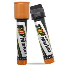金万年 G-0931(30mm)-016 30mm 斜方头唛克笔盒装 咖啡色 6支/盒（单位：盒）