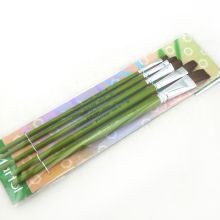马利 G1865 水粉画笔（五支装） 绿色