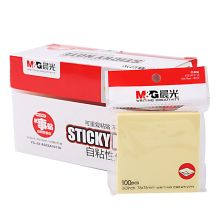 晨光 YS-03 优事贴 76*76mm 100页/本 单位：本 黄色
