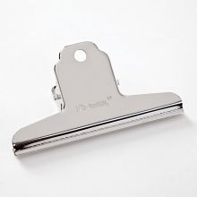 齐心 B3620 山形票夹/铁票夹 76mm 镍 单位：只