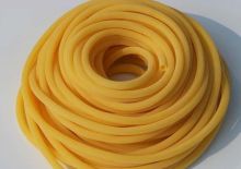 森赛欧 12mm*17mm  乳胶管 橡胶管筋 黄色 (单位:捆)