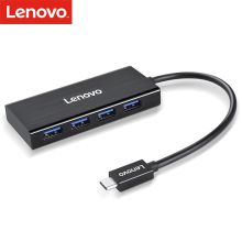 联想 LP0806C USB3.0*4(铝合金材质)拓展坞 黑色（单位：条）