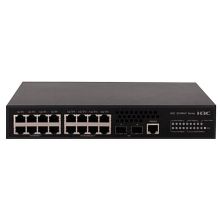 华三 LS-S3100V3-18TP-SI 千兆百兆组合16口接入交换机 黑色（单位：台）