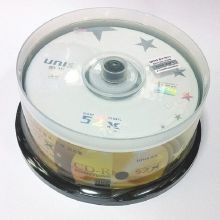 紫光 52X 700MB CD-R 刻录盘 白星系列 50片/盒（单位：盒）