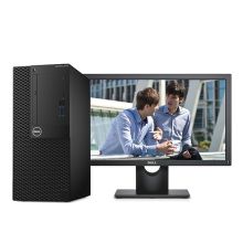 戴尔 OptiPlex3050MT 台式计算机(I3-7100/4G/1TB/无光驱/Win10/三年保修/23.8英寸显示器）（单位:套）
